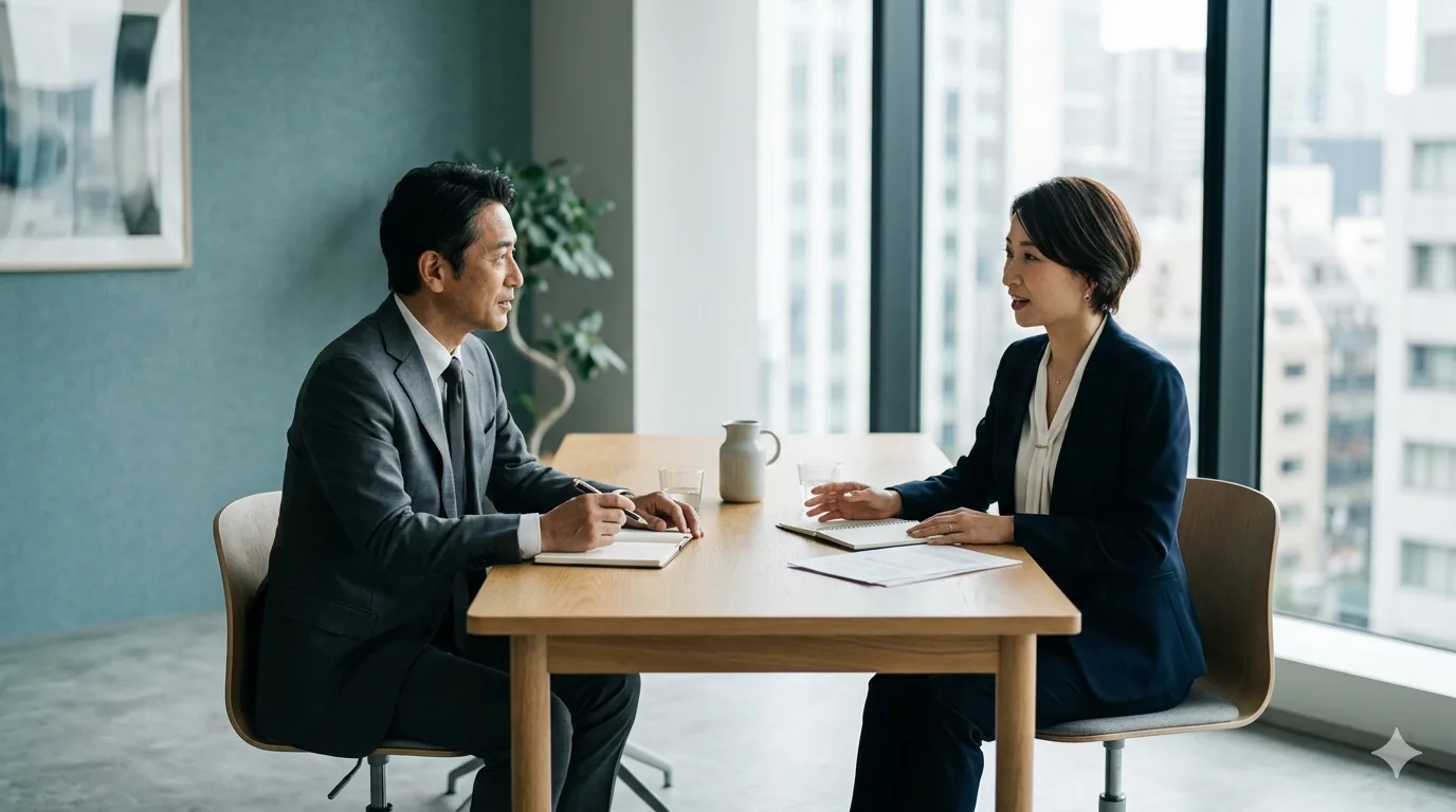 経営相談の様子
